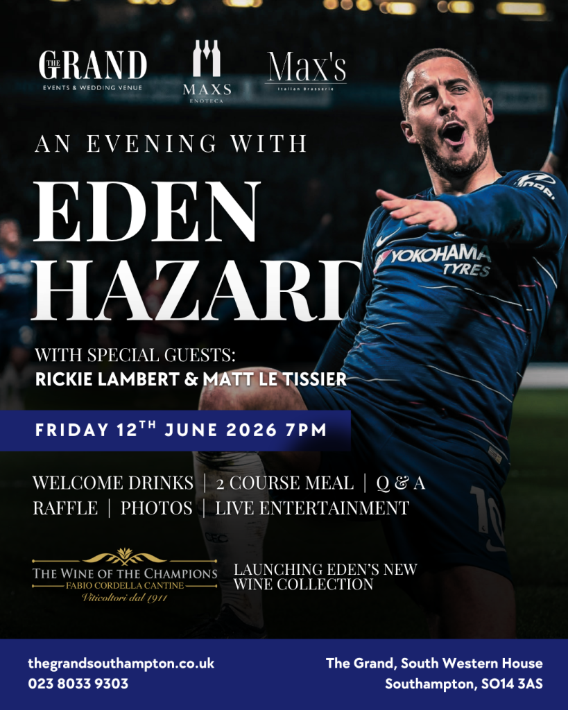 An Evening with Eden event at The Grand Southampton